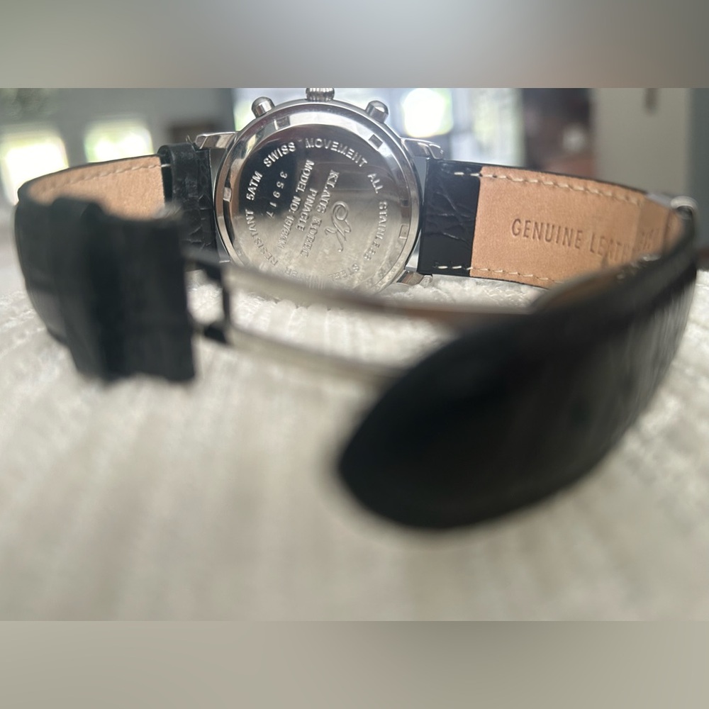 KLAUS KOBEC PINACLE CHRONOGRAPH WRIST WATCH - USED - VERY NICE - Picture 2 of 4